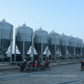 Galvanized steel feed silo automatic feed system for pig farm